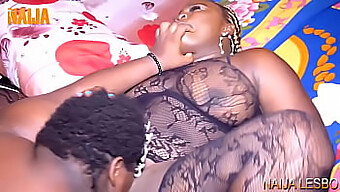 Amateur Black Women Enjoy Each Other'S Bodies In Steamy Lesbian Encounter