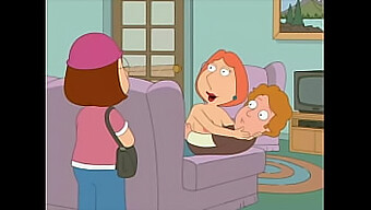 Anthony'S Wild Encounter With Lois And Meg In A Cartoon Family Setting