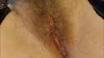 Amateur Webcam Footage Of A Hairy Blonde'S Intimate Area Up Close