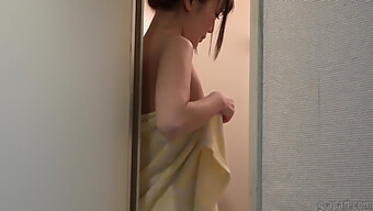 Sarina Kurokawa'S Intimate Solo Shower Experience