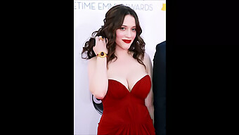 Kat Dennings' Solo Challenge For A Handjob Cumshot