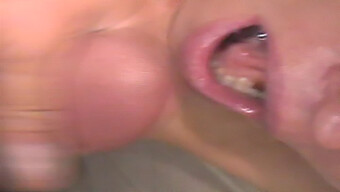 Oral Pleasures: Nice Bj And Cim Combo