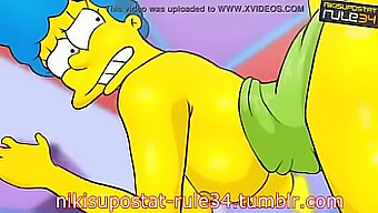 Pornographic Content Featuring The Simpsons With Large Derrieres And Buttocks