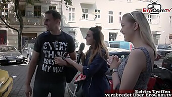 German journalist finds a couple for genuine hookup on the streets