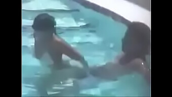 Steamy Pool Encounter With A Voyeuristic Twist