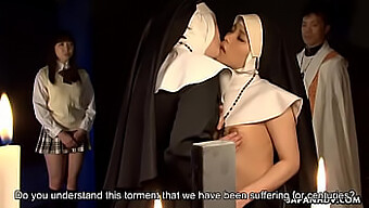 Two Japanese Nuns Engage In Hardcore Lesbian Sex