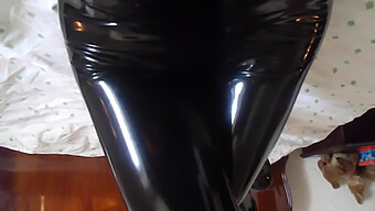 Femdom Mistress In Latex Leads To Solo Playtime